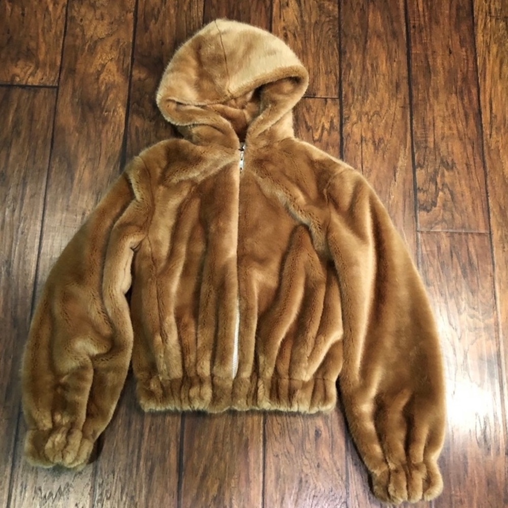 Fur Bomber Jacket